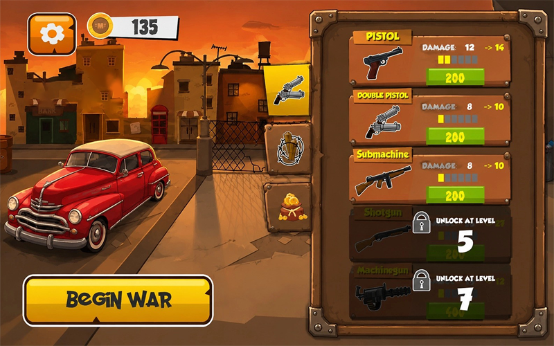Vigilante Clash shop