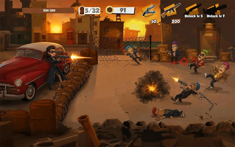 Vigilante Clash battle